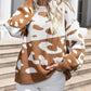 Leopard Drop Shoulder Sweater