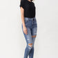 Lovervet Juliana Full Size High Rise Distressed Skinny Jeans