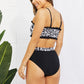 Frilled Leopard Bikini Set